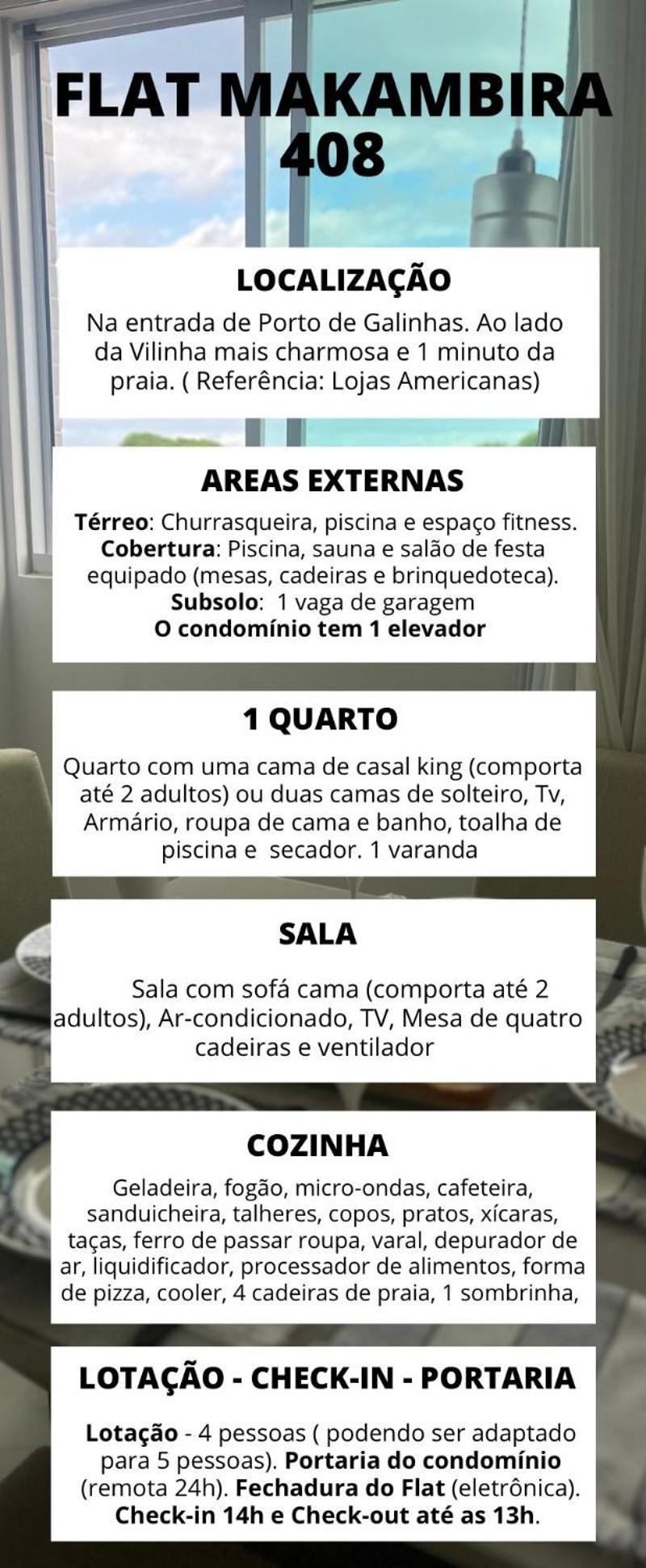 Flat Makambira 408 Apartamento Pôrto das Galinhas Exterior foto